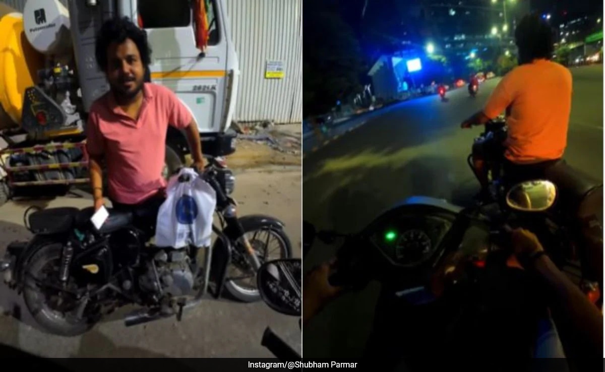 В необичаен но находчив обрат на събитията Royal Enfield Bullet