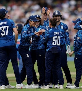 England Beat India In Rain-Affected 2nd Womens ODI To Level Series 1-1