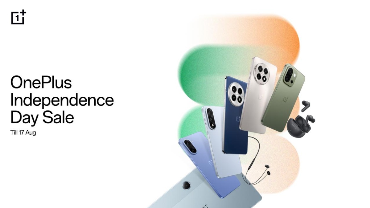 OnePlus Independence Day Sale: OnePlus 13, Nord 5, Buds 4 के साथ इन सभी वनप्लस डिवाइसेज पर जबरदस्त डील्स