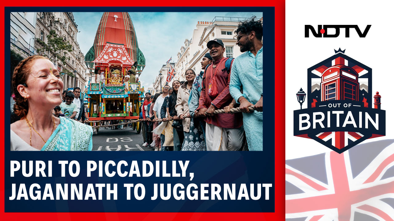 Puri To Piccadilly: London Streets Come Alive As Lord Jagannath Rides His Chariot Puri To Piccadilly: London Streets Come Alive As Lord Jagannath Rides His Chariot