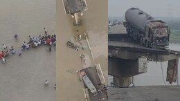 Bridge Collapse:  ये नजारा देख सहम जाएंगे आप, आणंद-वडोदरा को जोड़ने वाला ब्रिज टूटा; कई गाड़ियां नदी में गिरीं, 9 की मौत