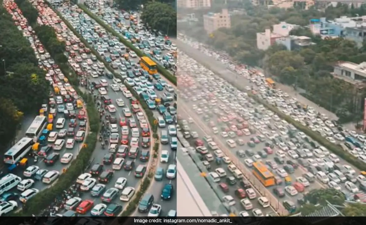 Is Gurugram Still Better Than Bengaluru? Debate Over Viral Traffic Video