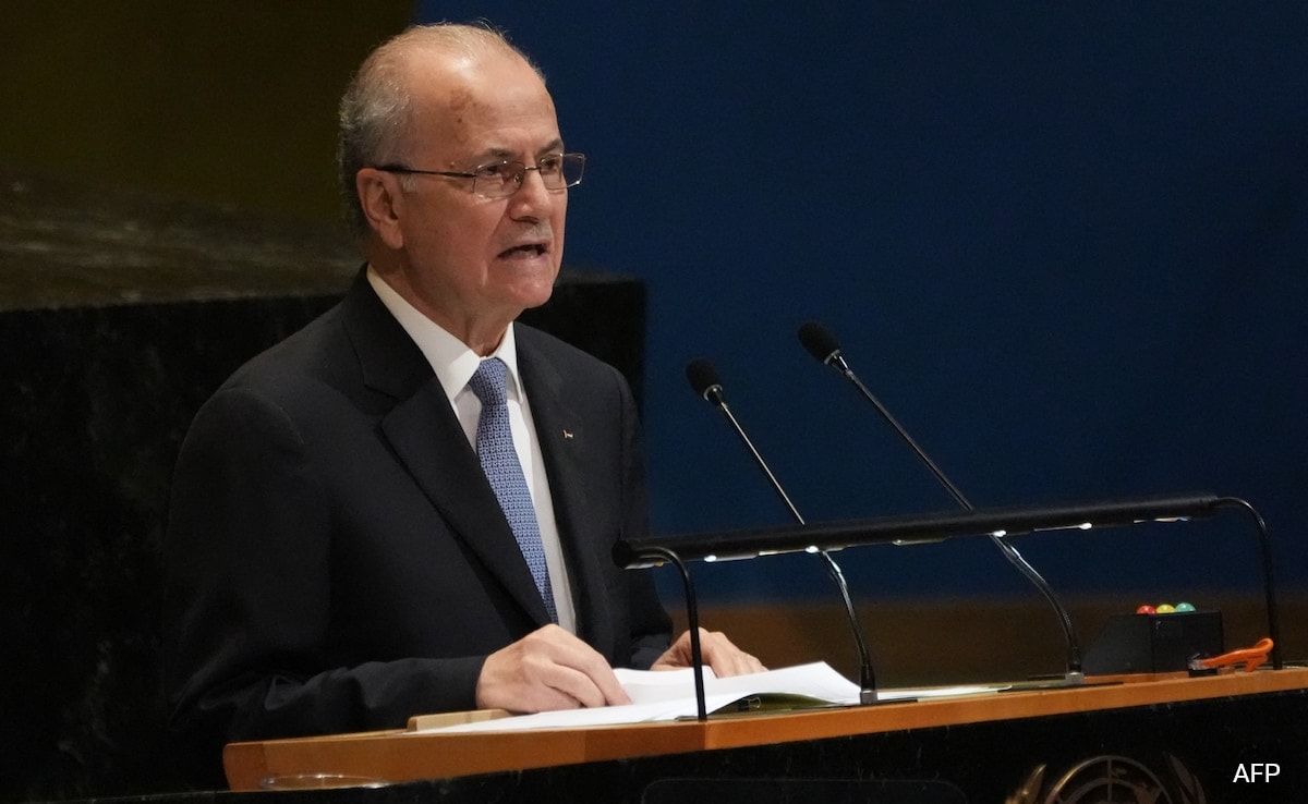 At UN, Palestinian PM Urges Hamas To Surrender Control Of Gaza, Disarm At UN, Palestinian PM Urges Hamas To Surrender Control Of Gaza, Disarm