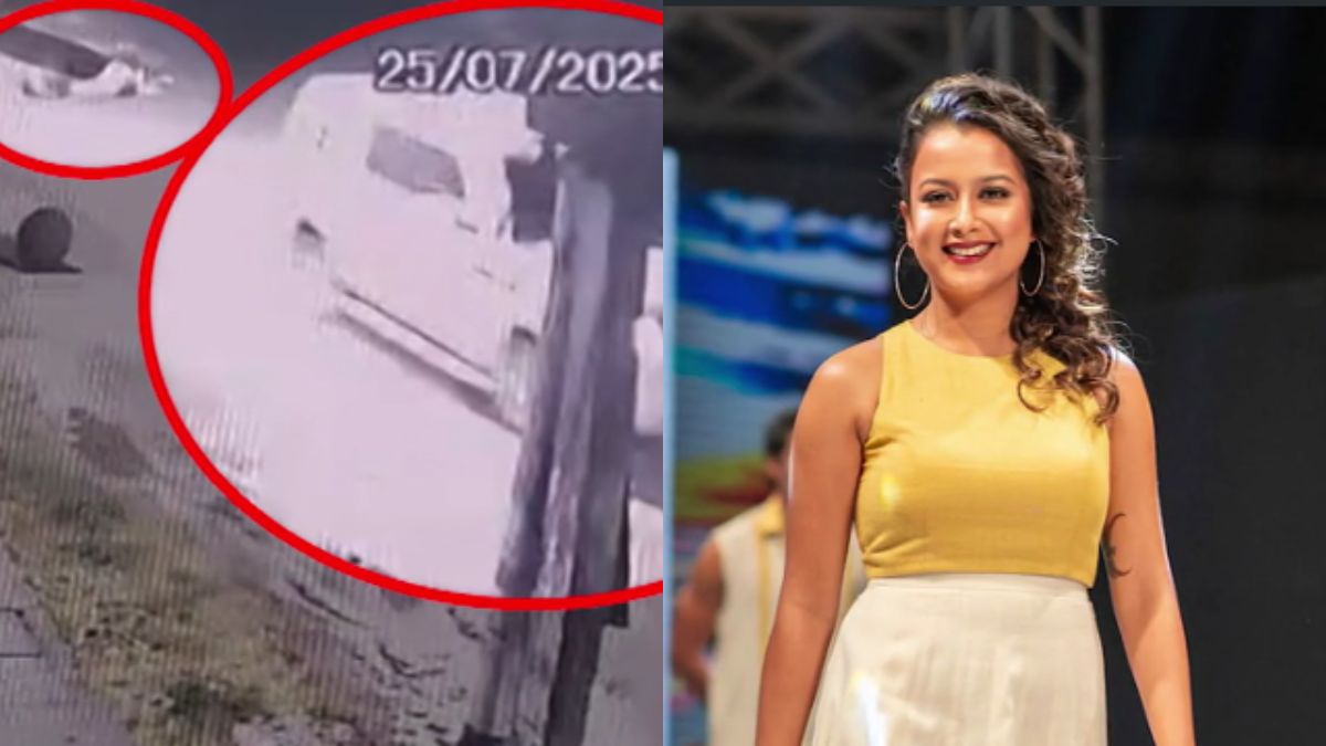 CCTV Shows Assamese Actor's SUV Killing Student In Guhawati Hit-And-Run