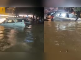 Delhi-NCR Rain: Viral Video Shows Cars Submerged In Gurgaon Waterlogging