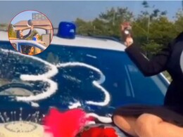 DSP की Wife को सरकारी गाड़ी के बोनट पर बैठकर Cake काटना पड़ा भारी, अब Chhattisgarh कोर्ट ने लिया संज्ञान DSP की Wife को सरकारी गाड़ी के बोनट पर बैठकर Cake काटना पड़ा भारी, अब Chhattisgarh कोर्ट ने लिया संज्ञान