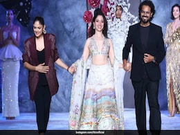 Tamannaah Bhatia Channels Flower Power, Cosmic Magic In Twin Rahul Mishra Ensembles Tamannaah Bhatia Channels Flower Power, Cosmic Magic In Twin Rahul Mishra Ensembles