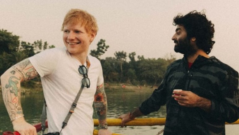Ed Sheeran Says Arijit Singh Taught Him Punjabi For <i>Sapphire</i> Remix: "Thank You, Arijit, For Your Time And Talent"