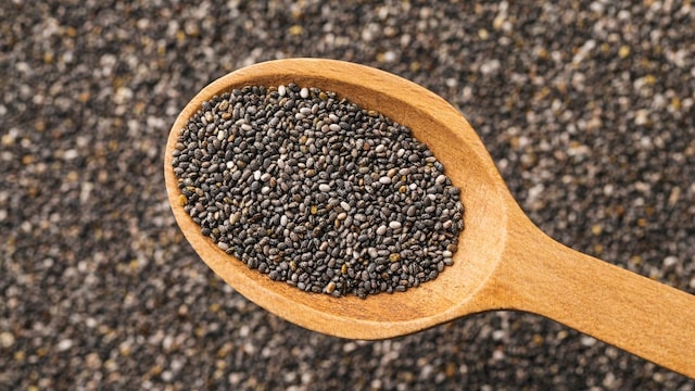 Chia seeds are a good source of plant-based omega-3 and protein