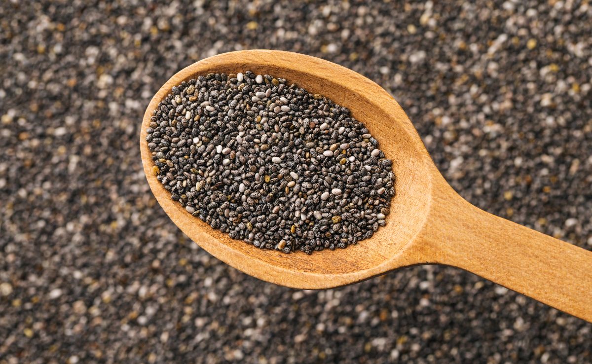 Chia seeds are a good source of plant-based omega-3 and protein