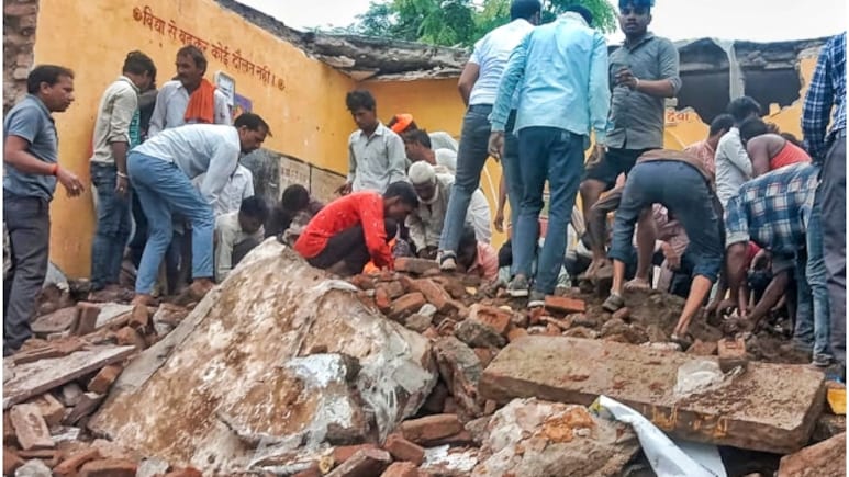Rajasthan: झालावाड़ स्कूल हादसे में 6 बच्चों की मौत, 2 गंभीर घायल; शिक्षा सचिव ने NDTV पर की पुष्टि