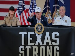 "Only An Evil Person Would Ask": Trump On Reporter's Texas Flood Question "Only An Evil Person Would Ask": Trump On Reporter's Texas Flood Question