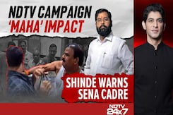 NDTV Campaign 'Maha' Impact: Eknath Shinde Warns Sena Cadre NDTV Campaign 'Maha' Impact: Eknath Shinde Warns Sena Cadre