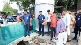 To Tackle Delhi's Monsoon Problem, Minister, Lt Governor Inspect Key Projects