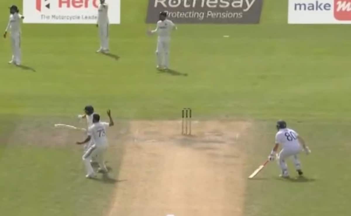 Ravindra Jadeja Blasts India Debutant As Fielding Blunder Gives Joe Root Lifeline - Video
