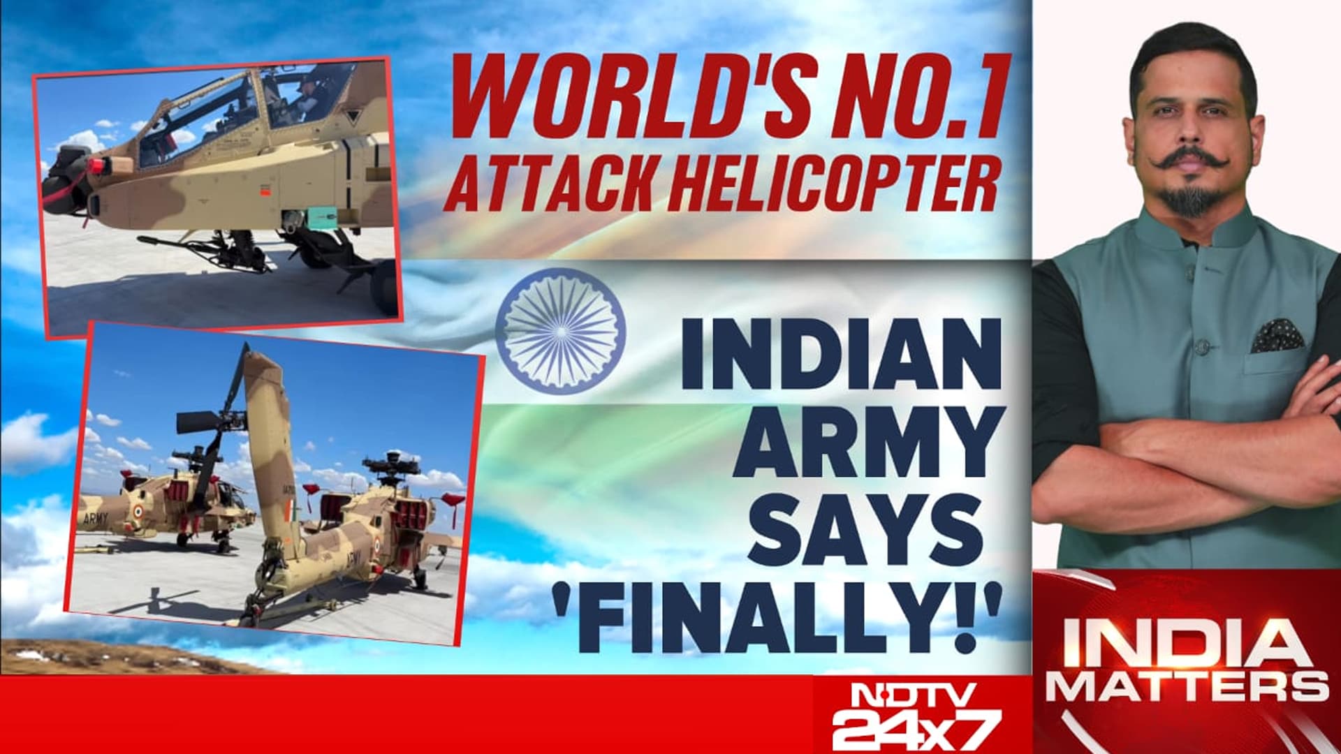 World's No.1 Attack Helicopters: Most Feared Hunter Apache 'Hell'copter