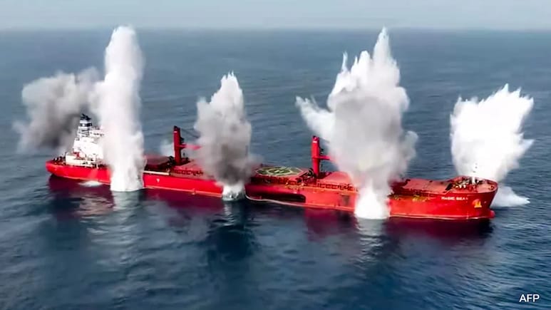 "I Thought I Was Going To Die": Sailor Recounts Houthi Attack In Red Sea "I Thought I Was Going To Die": Sailor Recounts Houthi Attack In Red Sea