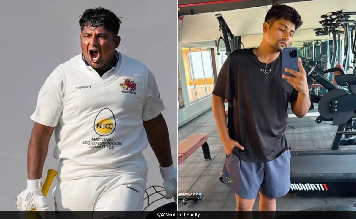 Sarfaraz Khan Undergoes Stunning Physical Transformation, Sheds Whopping...