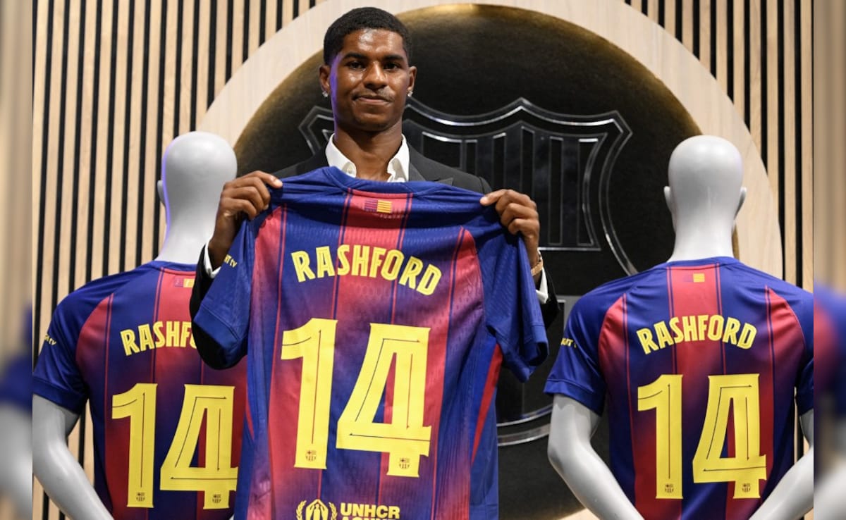 Marcus Rashford At Home At Barcelona After Sealing Loan From Manchester United