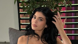 Kylie Jenner Turns Up The Heat In A Silver Latex Tank Top And Maxi Skirt