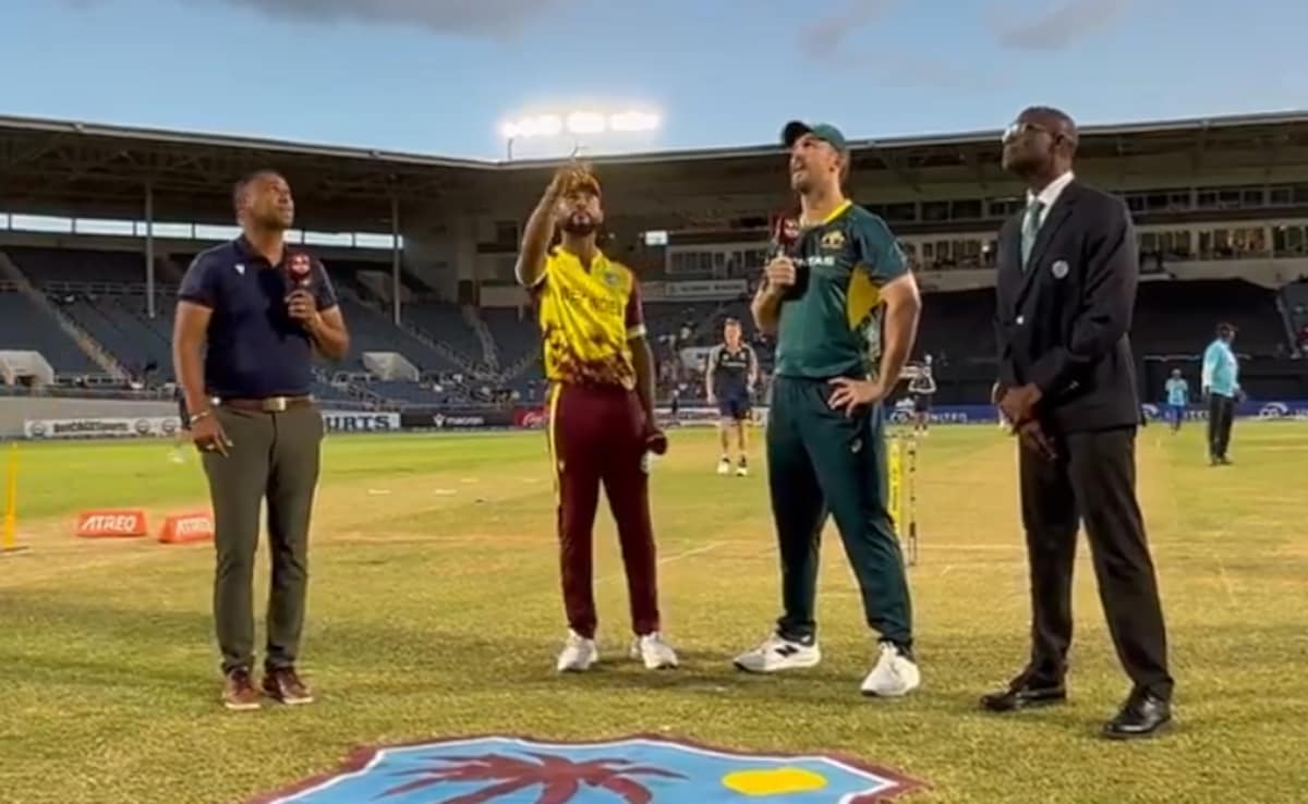 West Indies vs Australia 3rd T20I Live Score Updates