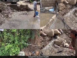 Himachal Pradesh's Mandi Faces Severe Water Crisis After Cloudburst, Floods Himachal Pradesh's Mandi Faces Severe Water Crisis After Cloudburst, Floods