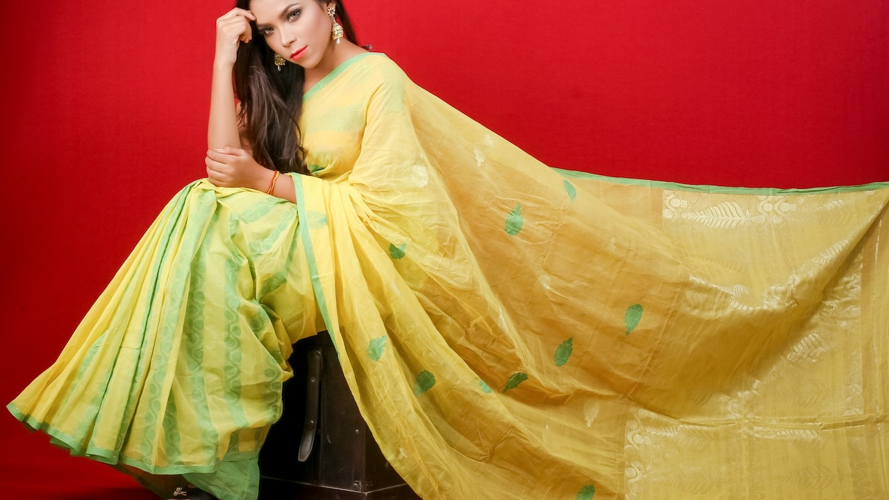 While chiffon sarees are ideal for formal functions,