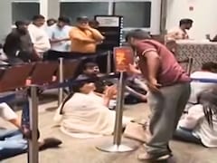 SpiceJet Flight Delayed Multiple Times, Passengers Protest At Delhi Airport