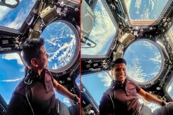 Finally, India's Gaganyatri Inside Iconic Cupola Of International Space Station Finally, India's Gaganyatri Inside Iconic Cupola Of International Space Station