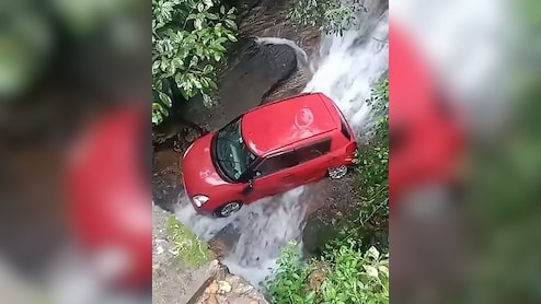 Karnataka: Car Plunges Into Canal Near Shiradi Ghat Amid Heavy Rains