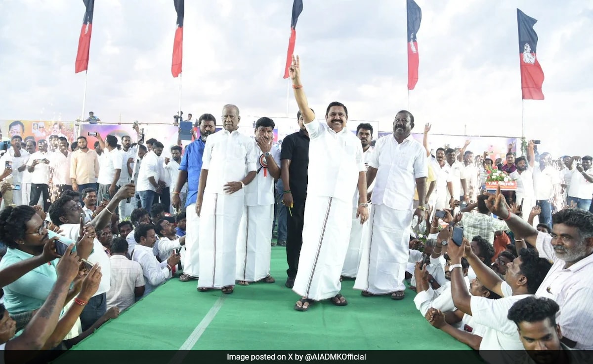 All India Anna Dravida Munnetra Kazhagam AIADMK General Secretary Edappadi