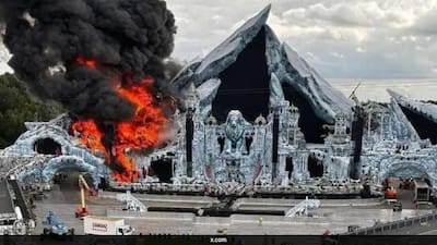 Tomorrowland Main Stage In Belgium Reduced To Ashes After Fire