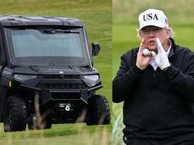 What Is Golf Force One, Donald Trump's New Armoured Buggy