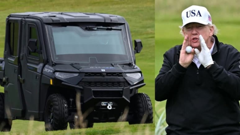 What Is Golf Force One, Donald Trump's New Armoured Buggy