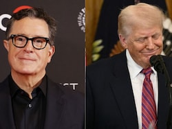 "Pathetic Trainwreck": Trump Says Stephen Colbert Should Be "Put To Sleep"