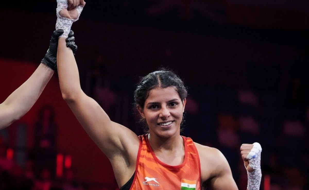 Dominant Sakshi Wins Gold At World Boxing Cup