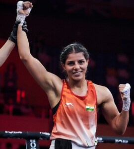 Dominant Sakshi Wins Gold At World Boxing Cup