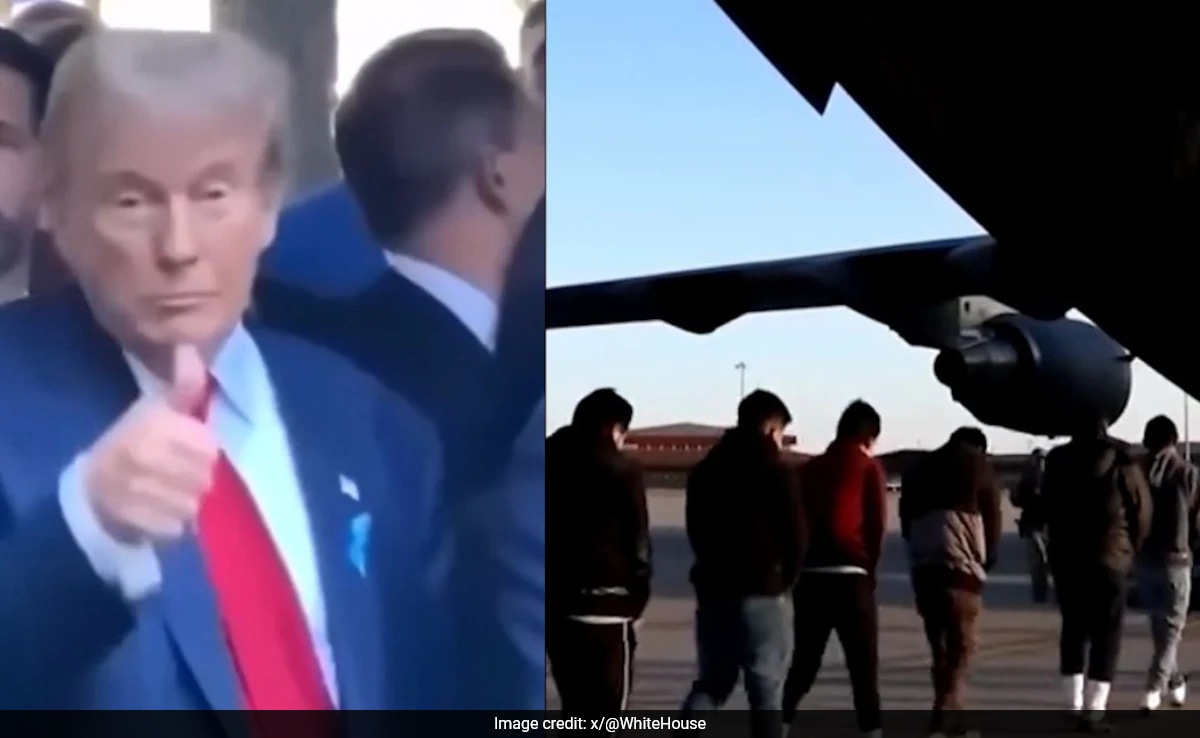 Видео в Белия дом показващо депортирането на имигранти отново предизвика