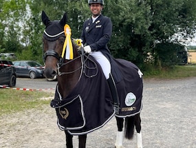 Anush Agarwalla Wins Dressage Event In Germany