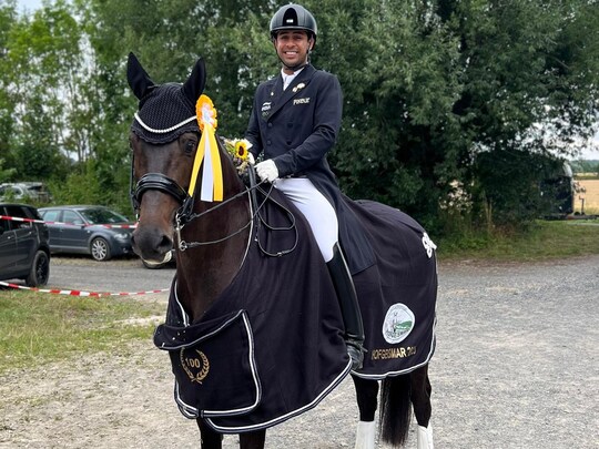Anush Agarwalla Wins Dressage Event In Germany