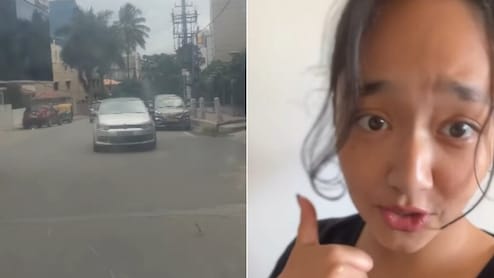 3 लड़कियों के पीछे पड़े बदमाश, कार से किया पीछा, Video में दिखा पूरा मंजर, लोग बोले- महिलाएं सुरक्षित नहीं...