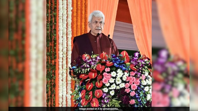 Lt Governor Manoj Sinha Sacks 5 J&K Government Employees For Terror Links