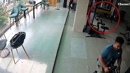 On Camera, Man Dies Of Heart Attack While Exercising At Faridabad Gym
