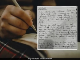 "I Started Crying...": After Two Failures, NEET Aspirant Writes Emotional Letter, Internet Reacts "I Started Crying...": After Two Failures, NEET Aspirant Writes Emotional Letter, Internet Reacts