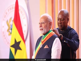 PM Modi Conferred With Ghana's National Honour PM Modi Conferred With Ghana's National Honour