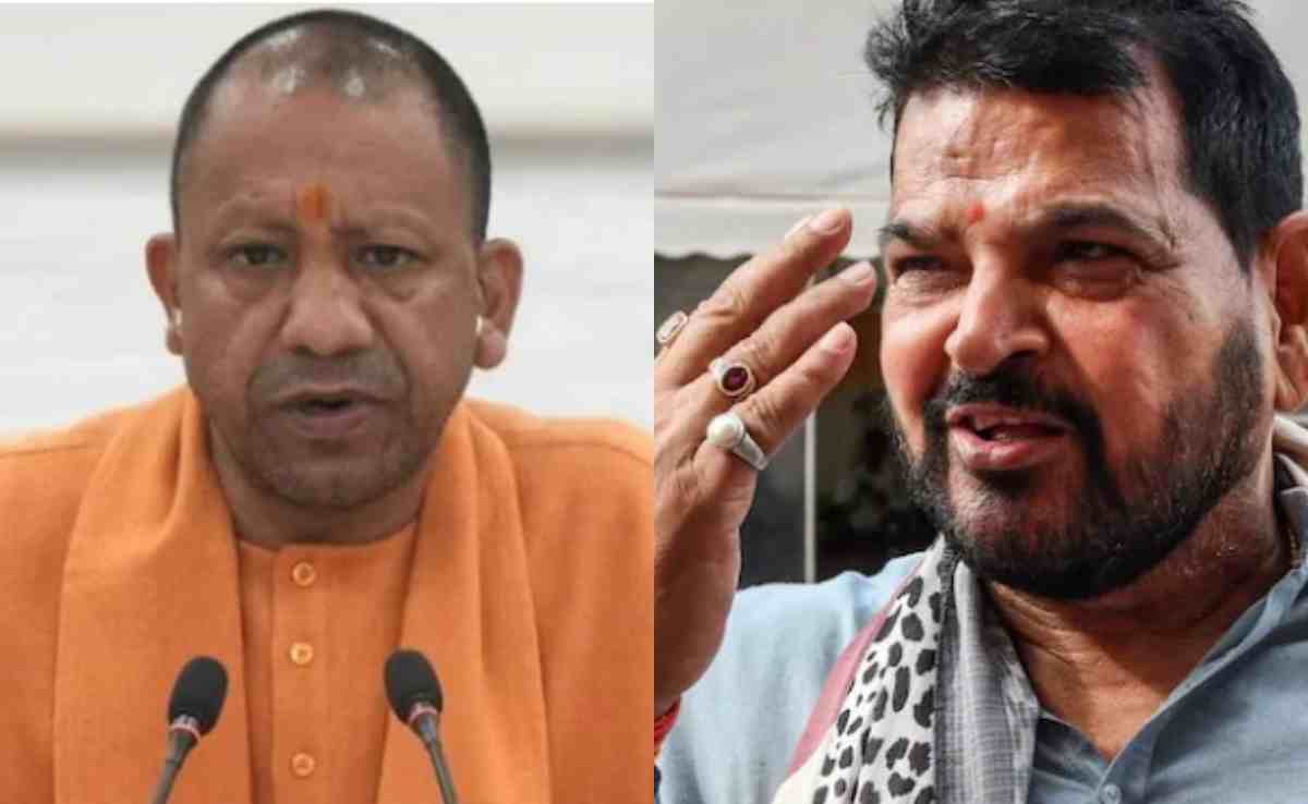 31 महीने बाद बृज भूषण आज सीएम योगी से मिले, घंटे भर तक चली मुलाकात