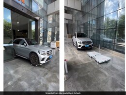 Video Of Robot Valet That Lifts Cars And Parks Them Perfectly Amazes Internet Video Of Robot Valet That Lifts Cars And Parks Them Perfectly Amazes Internet