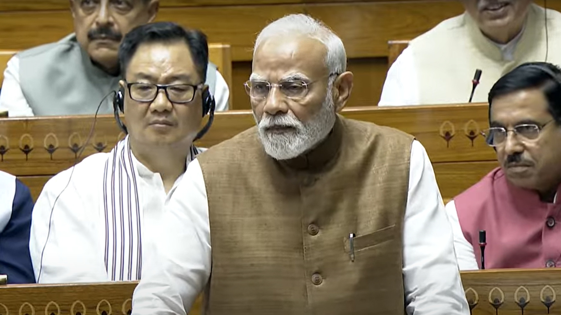 'Sindoor Se Sindhu Tak...': PM Modi On Operation Sindoor In Parliament