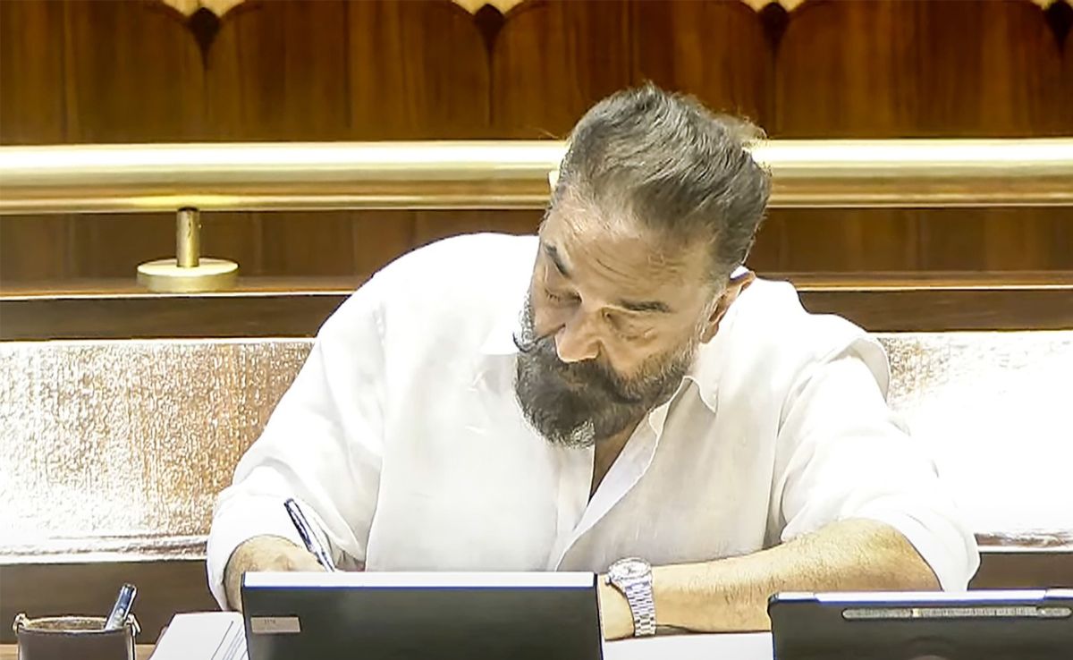 On Day 1 As MP, Kamal Haasan Raises Polarisation, Seeks Centrism
