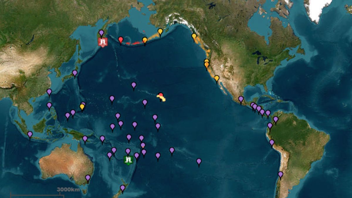 When Hawaii, California, Washington May Witness Tsunami Arrival